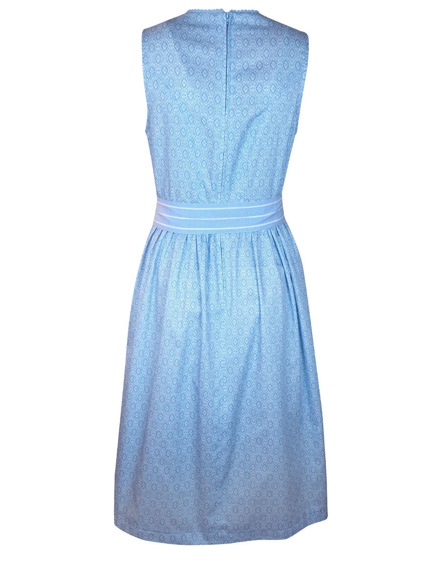 Berwin & Wolff Sommerkleid, hellblau, gemustert #3