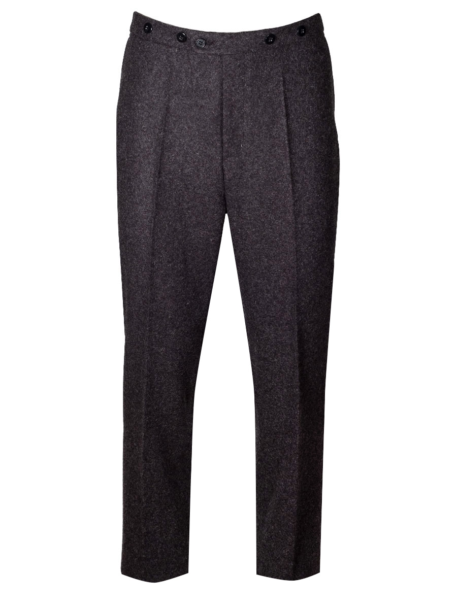 Kultkluft Lodenhose Loisl, grau, Stichelhaar #1