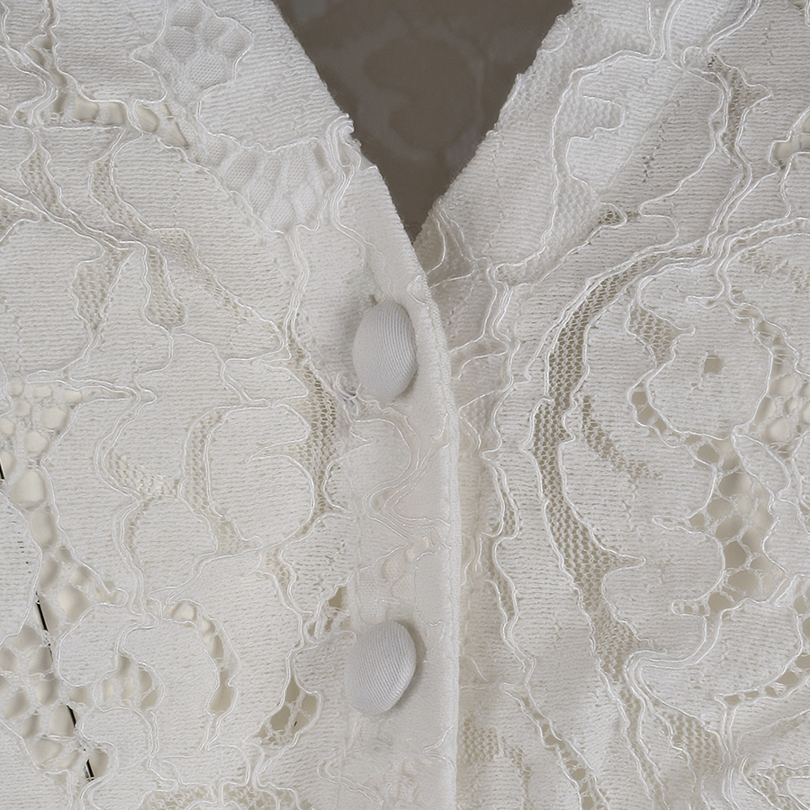 MarJo Spitzen-Dirndlbluse Schönthal, offwhite #5