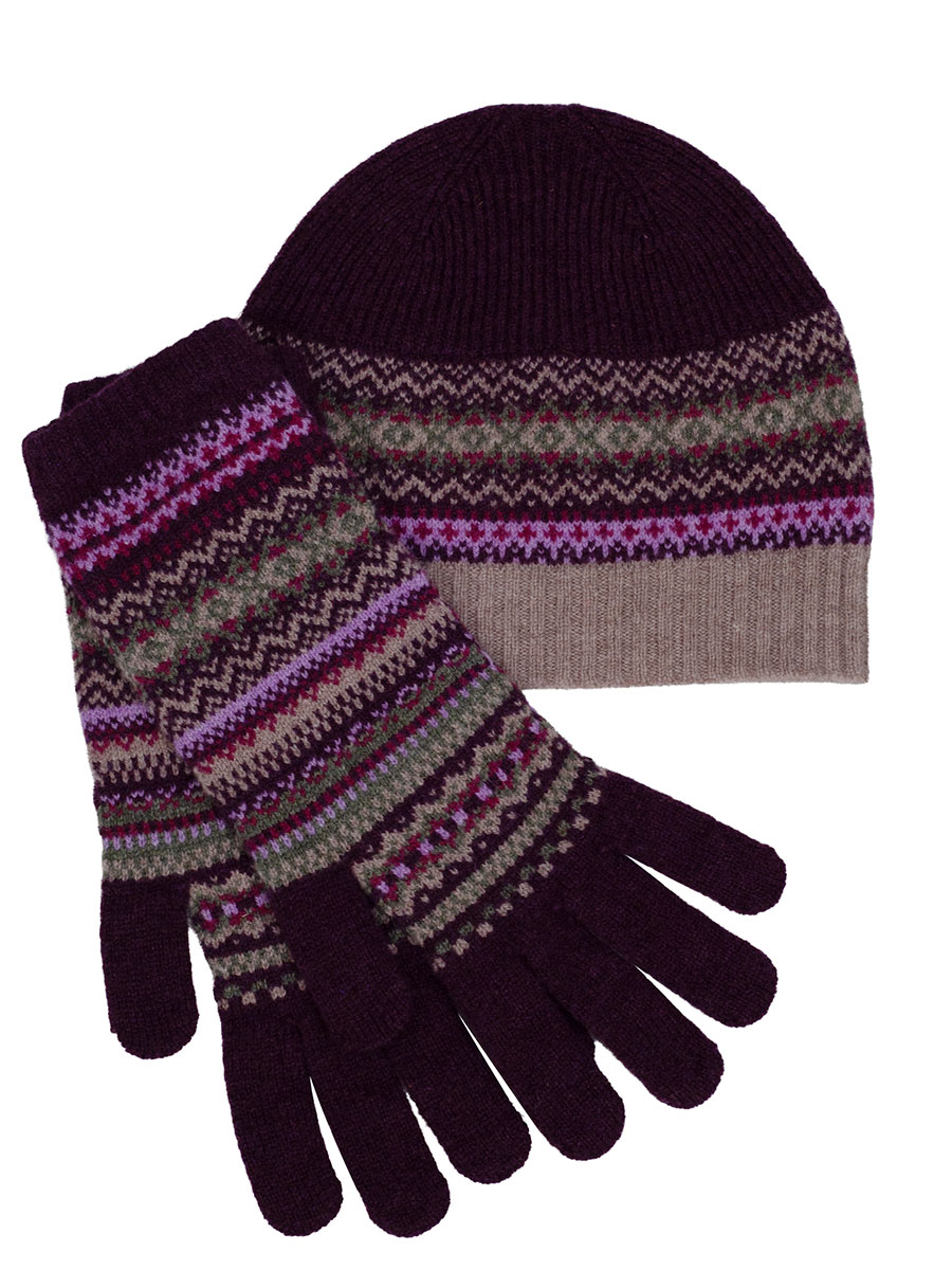 Eribé Strickmütze Alpine Beanie, tyrian #4