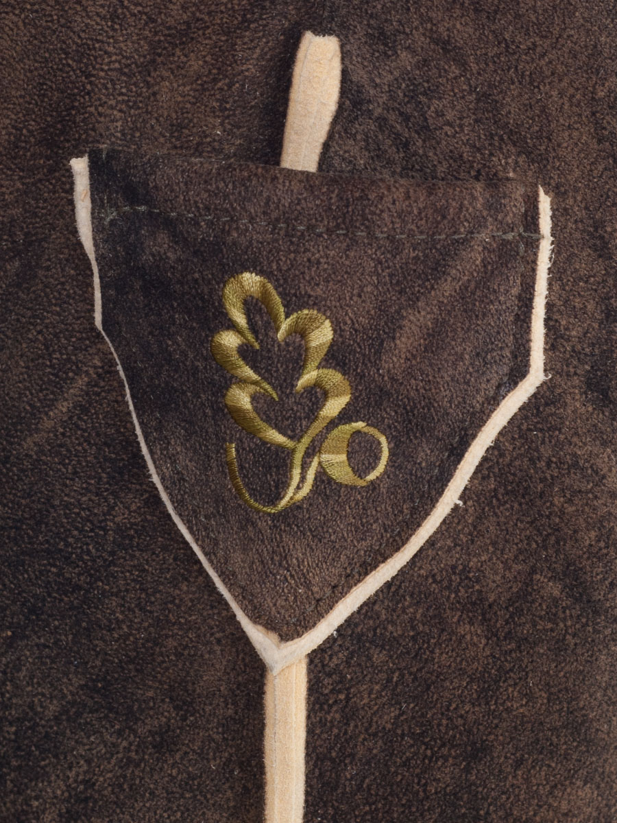 Kurze Lederhose Chieming Hirsch sämisch eibe #6