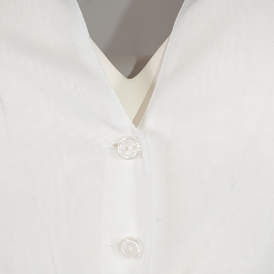 Waldorff Dirndlbluse, luftig, Puffarm, creme #2