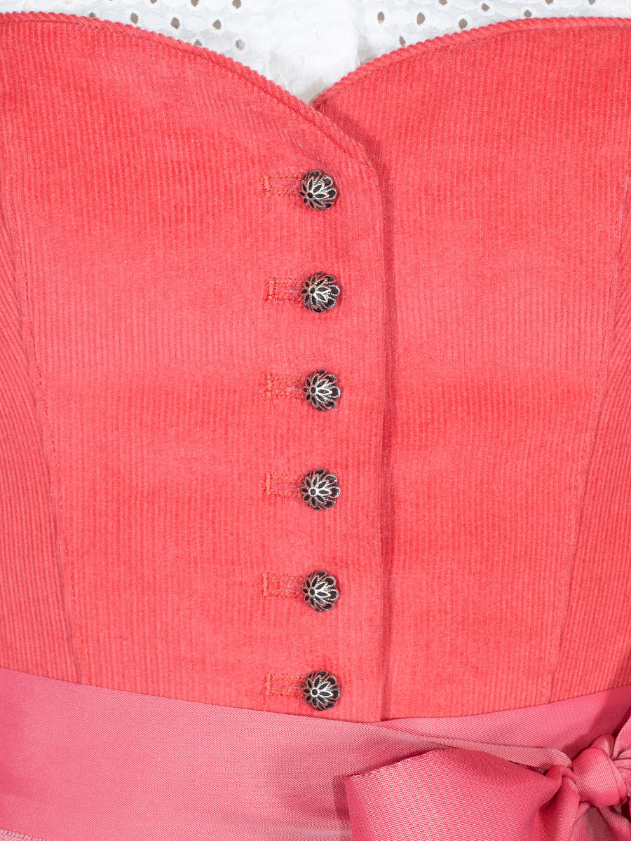 Wenger Dirndl Madlin, koralle, Cordoberteil #4