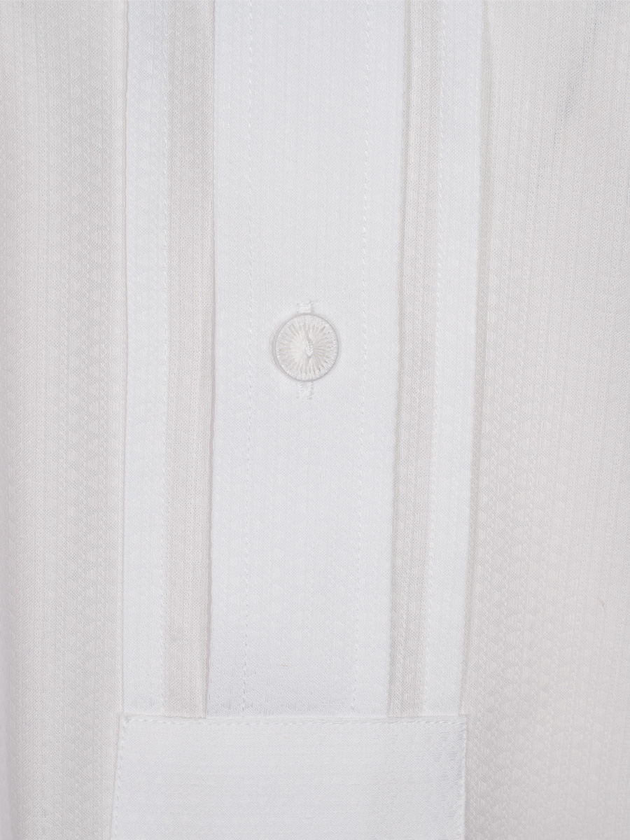 Waldorff Trachtenhemd weiß, Pfoad, Liegekragen, gemustert #4