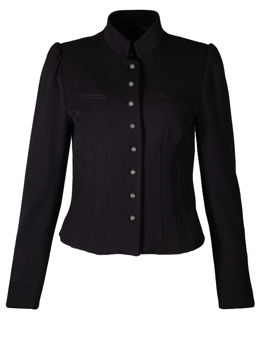 Wenger Stoffjacke Minning, schwarz, Stretch #1