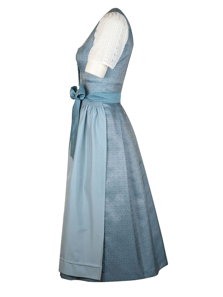 Wenger Fest-Dirndl Tara, türkis, 80lg #4