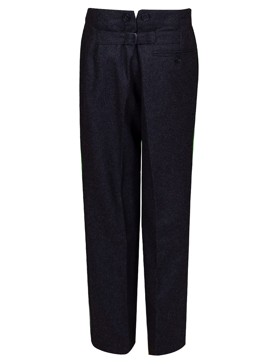 Kinder-Lodenhose anthrazit, Trachtenhose, Spitzbund #2