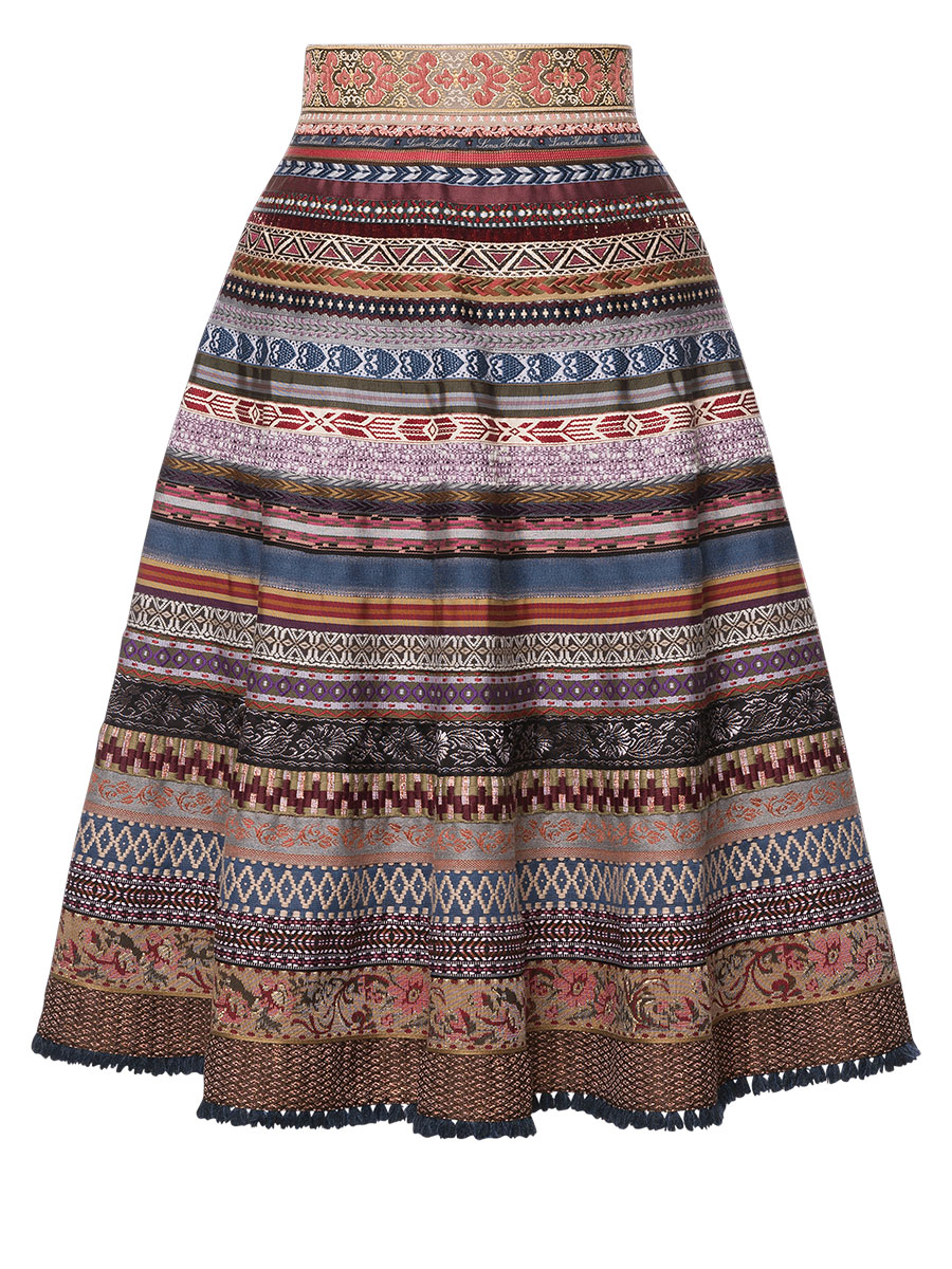 Lena Hoschek Bänderrock, Swing, sweet tooth, verschiedene Borten #1