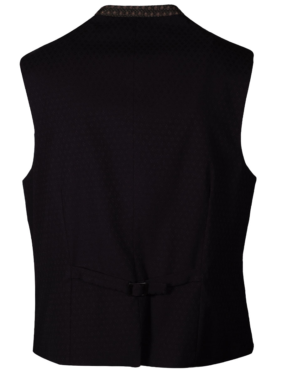 Gottseidank Herrenweste Konstantin, holunder gewebt, Stretch #3