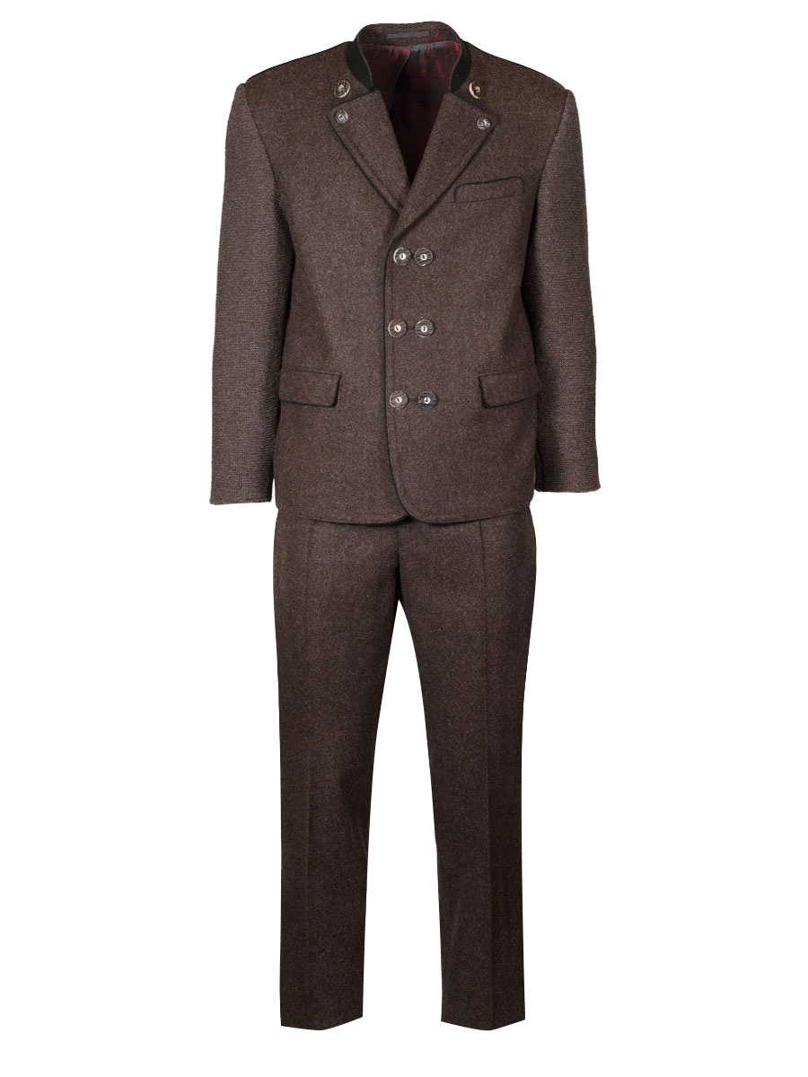 Kultkluft Reversjoppe Kreuzeck mit Strickarm, braun #2