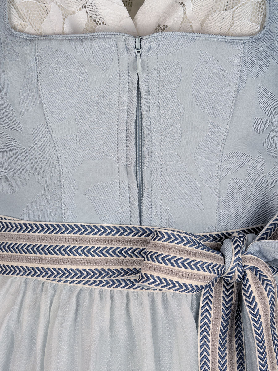 MarJo Dirndl Calyssia, blaugrau, 80lg #5