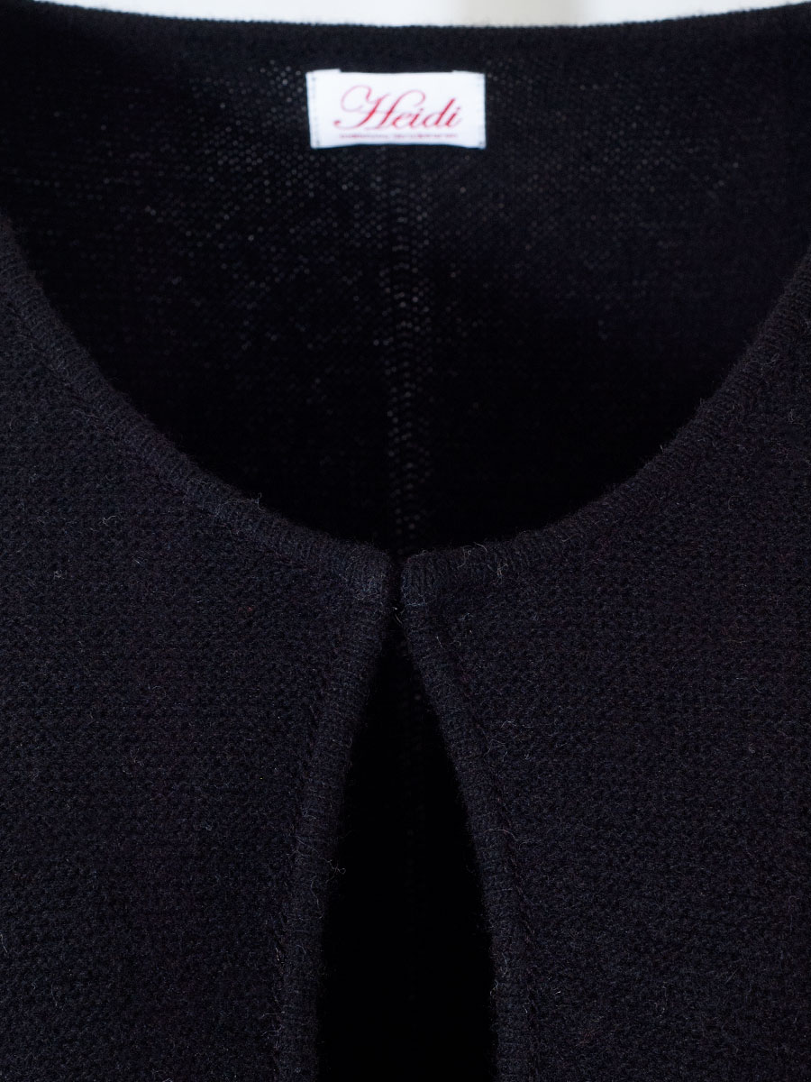 Heidi, Marie Antoinette, Strickbolero schwarz #4