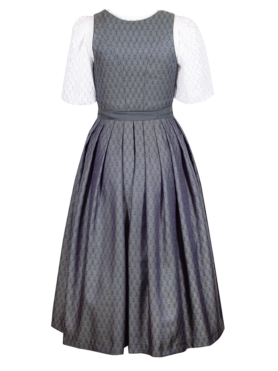 Hammerschmid Koflersee Dirndl, festlich, petrol, 80lg #3