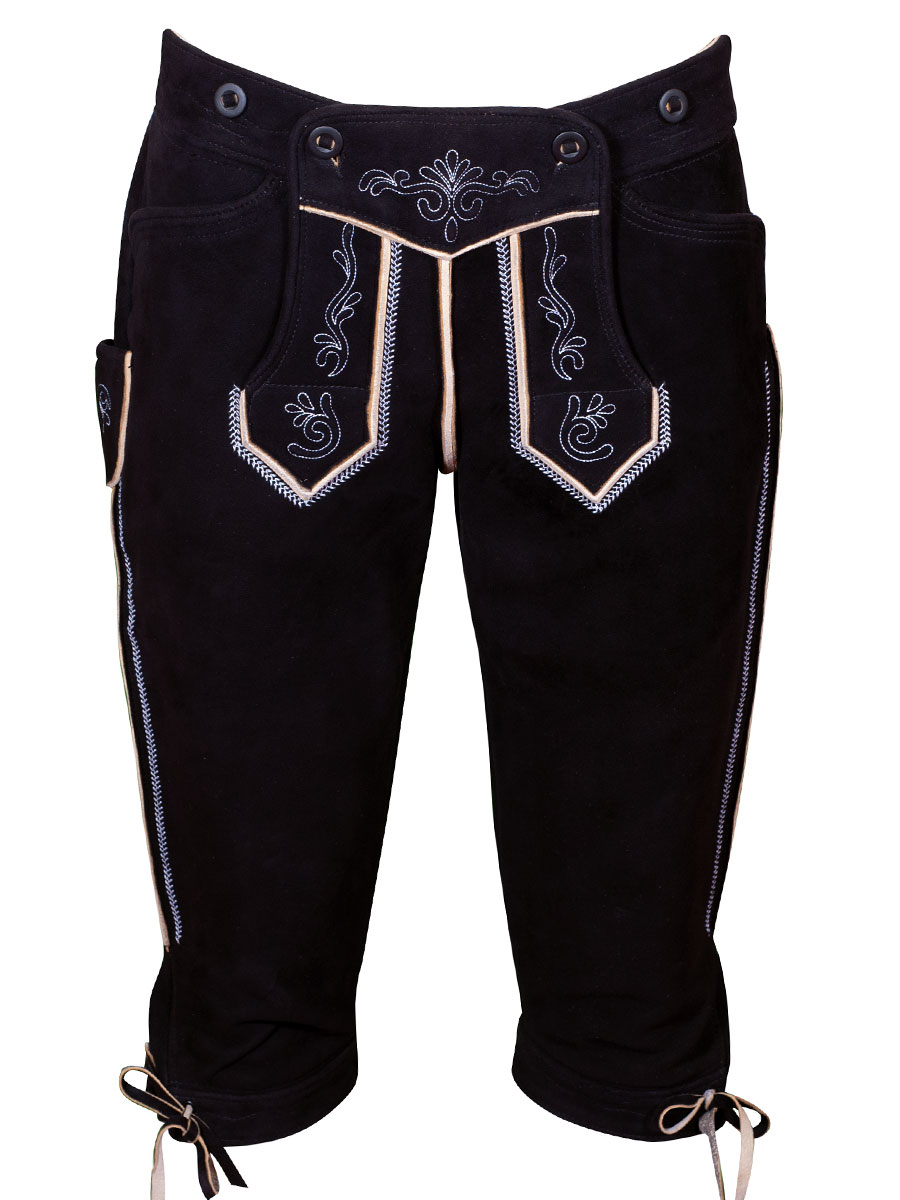 hausg´macht Lederbundhose Esterberg schwarz #1