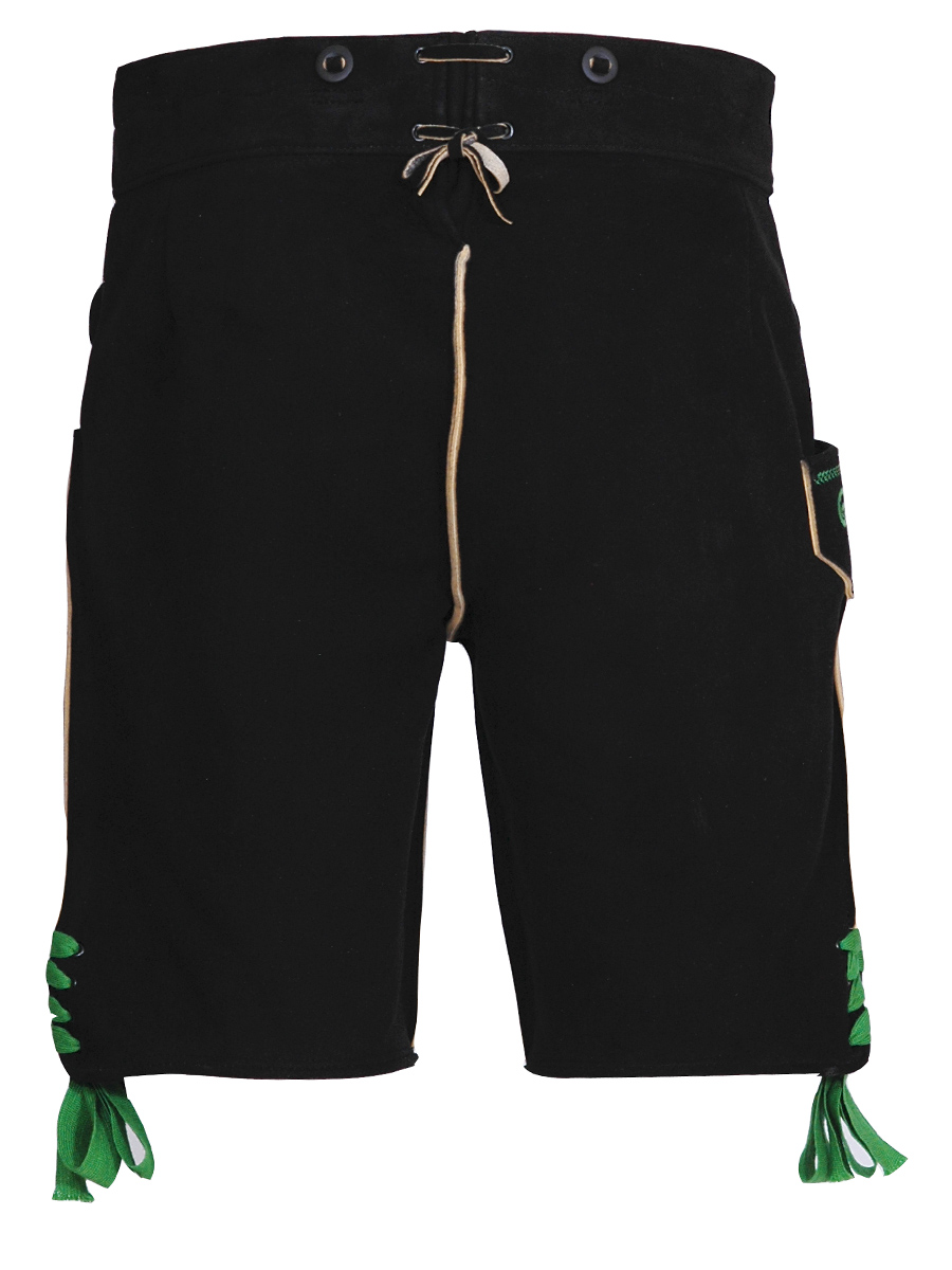 hausg´macht Lederhose Originaltracht kurz, Jachenau, Handstick-Optik #3