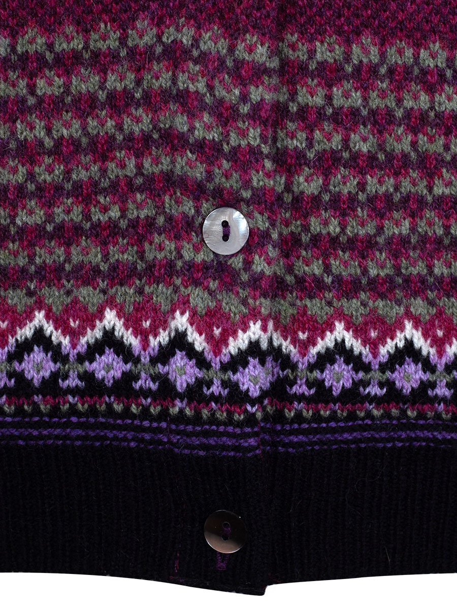 Eribè Strickjacke Alpine Cardigan, tyrian #4
