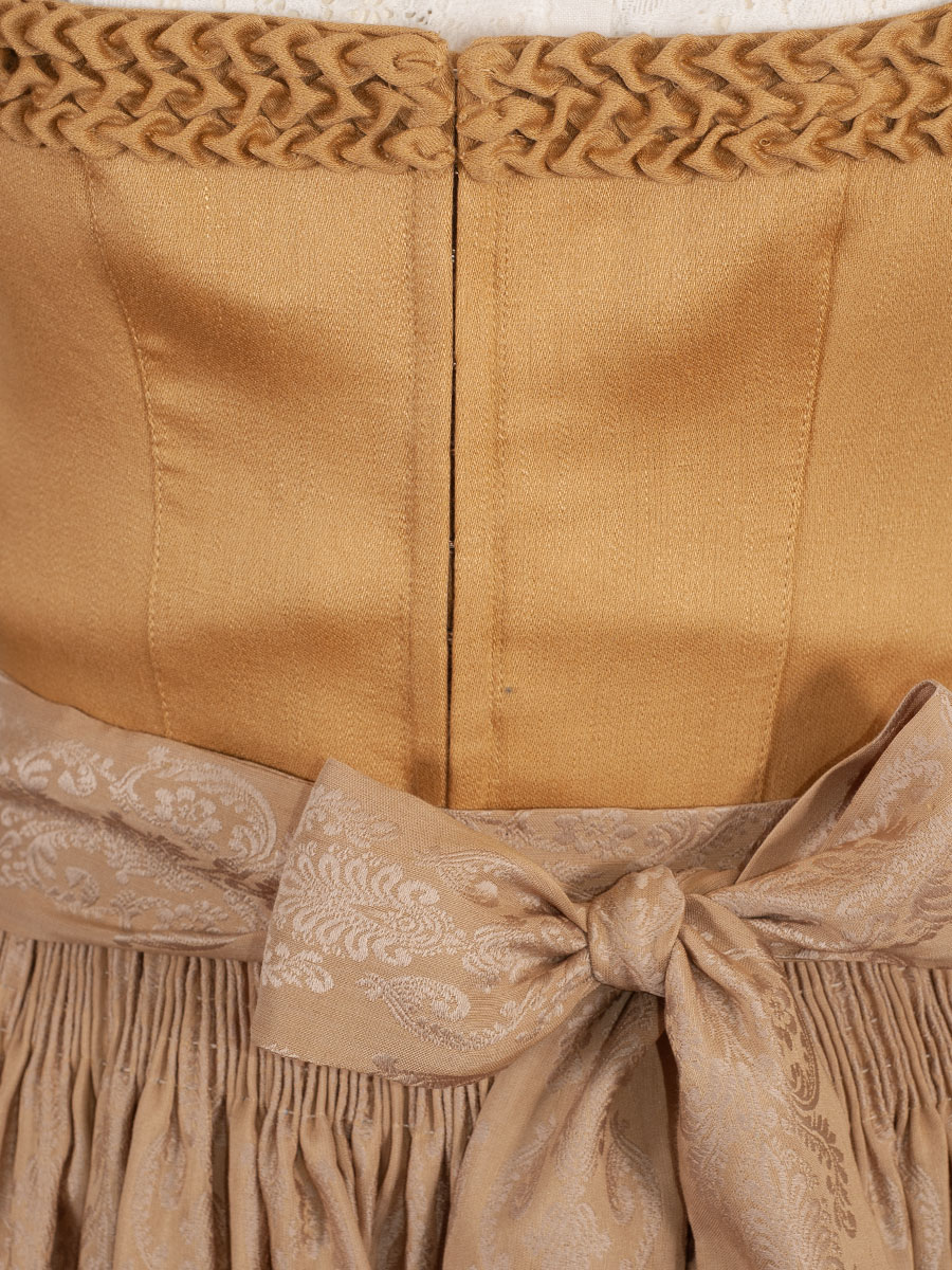 Gottseidank Dirndl Vreni, gold, hochwertig, festlich, 70cm #5