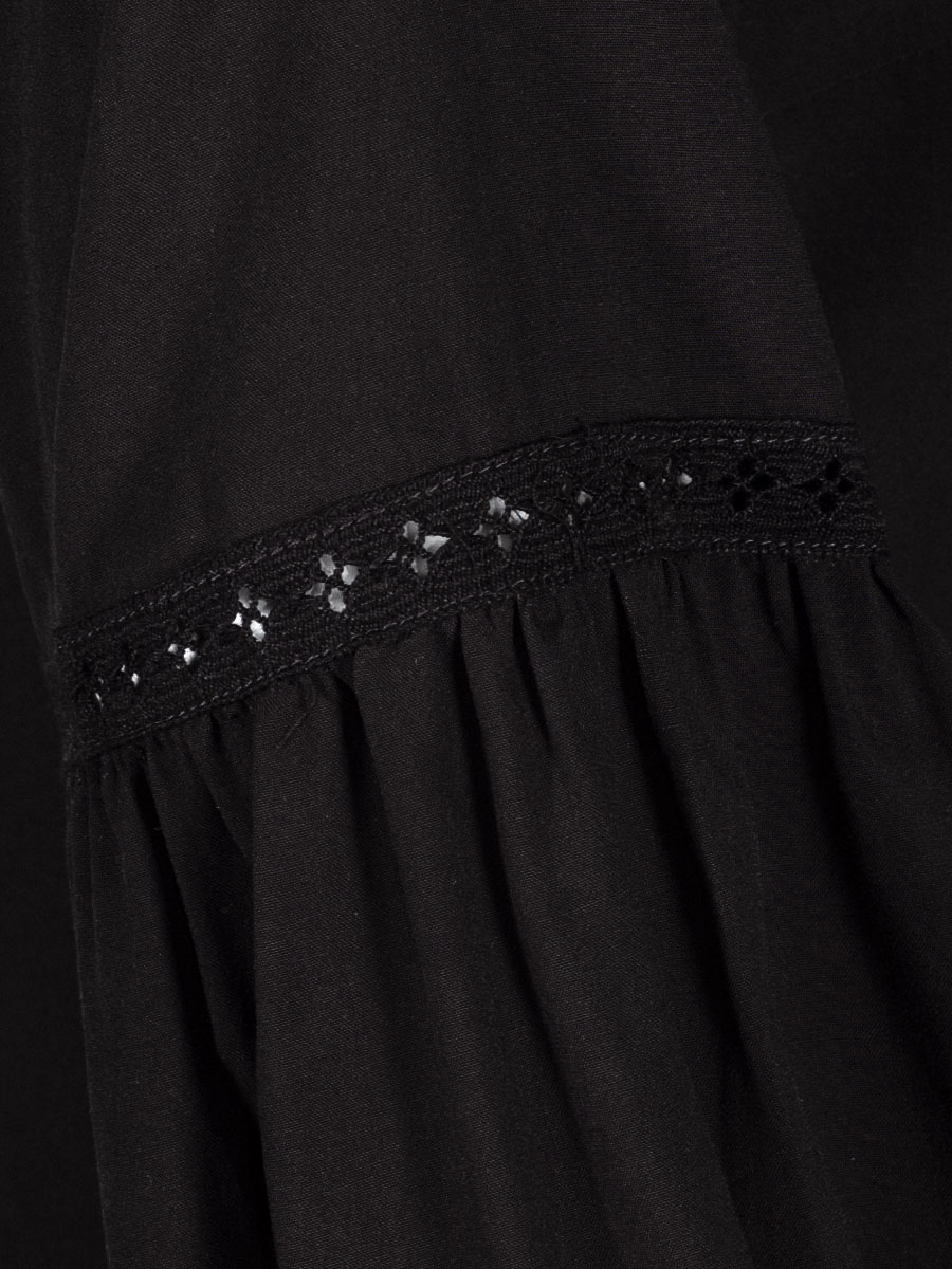 Country Line Damenbluse, schwarz, Langarm, locker #5