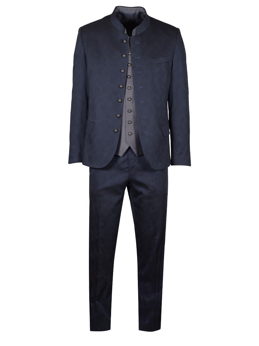 Schloß Orth Trachtenhose Porcia, Anzug, dunkelblau, festlich, Hochzeit #2