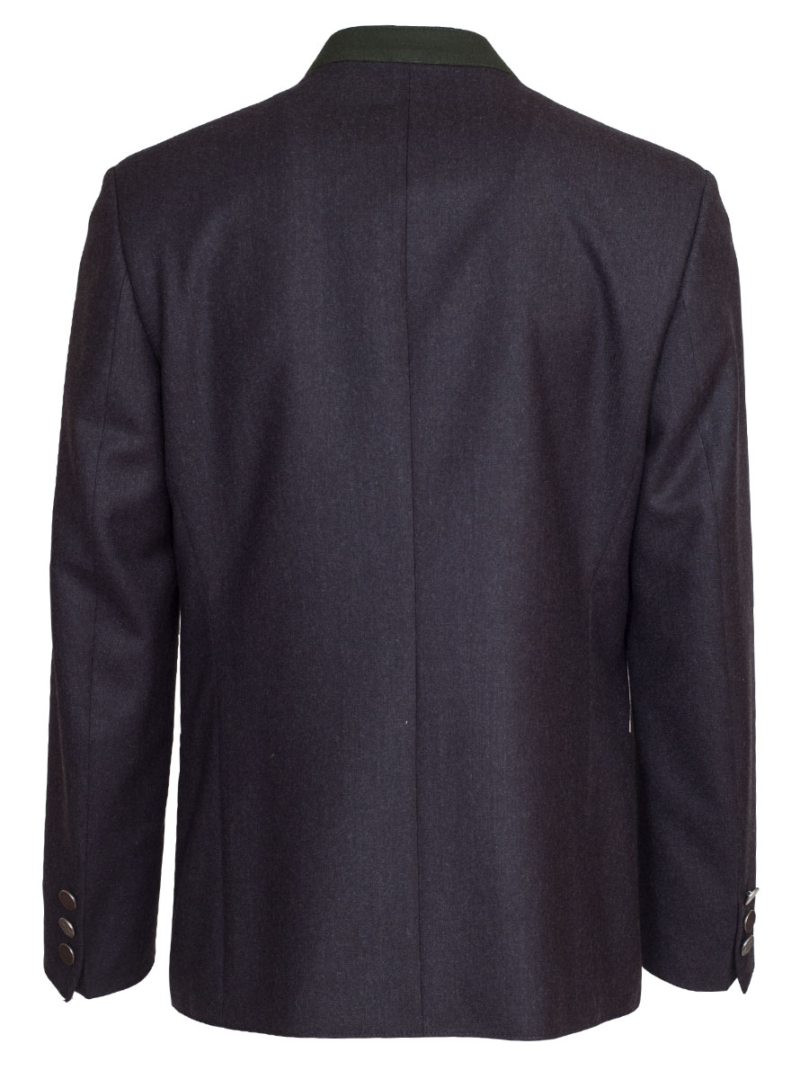 Schloß Orth Flanell-Anzugsjacke Gerlos anthrazit Slim #2
