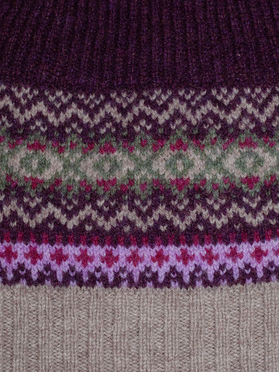 Eribé Strickmütze Alpine Beanie, tyrian #2