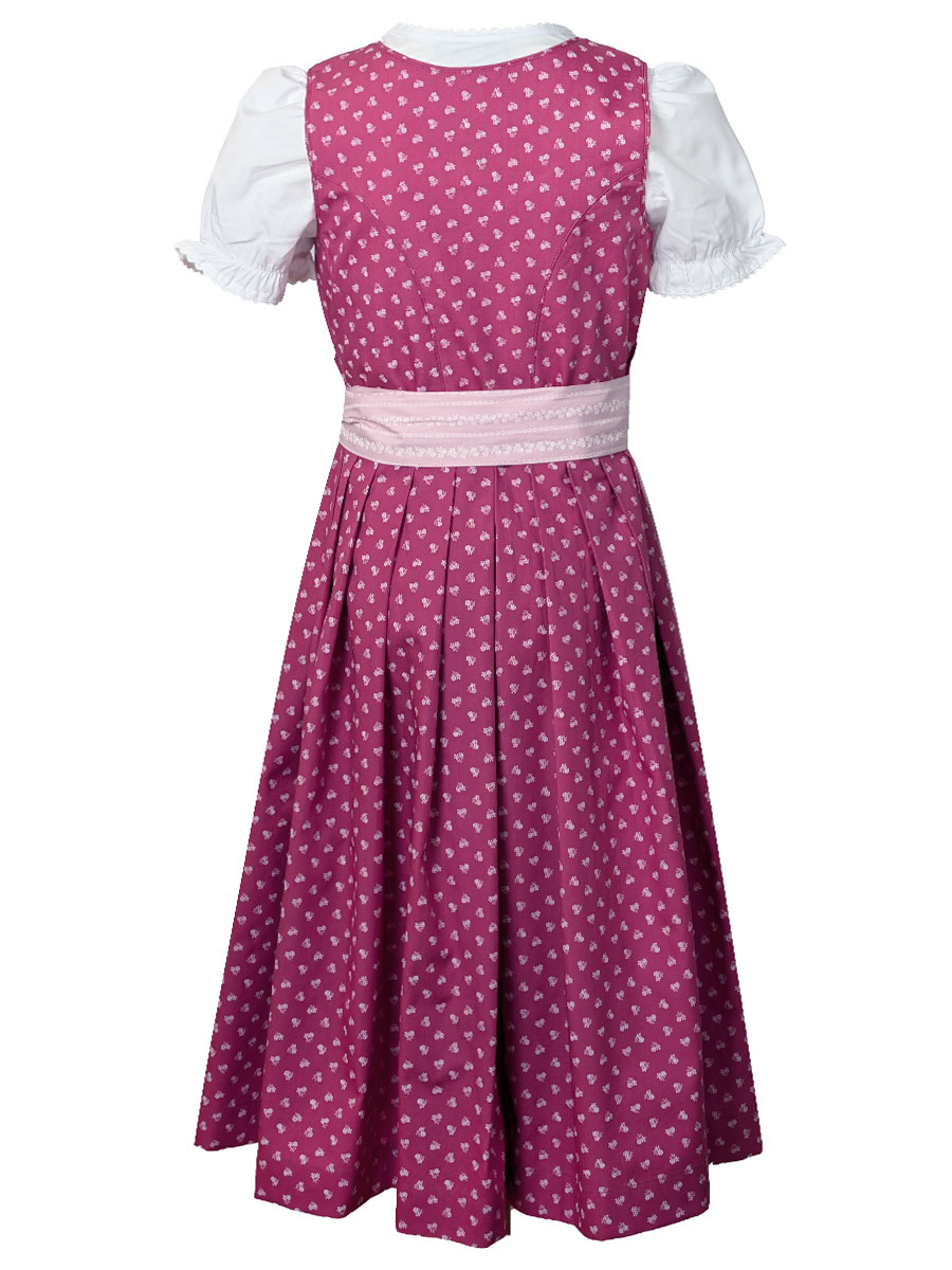 Hammerschmid Mädchen Dirndl Wallersee, pink, rosa #3