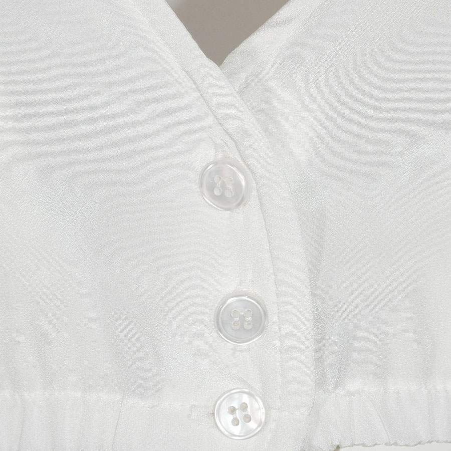 KINGA MATHE Dirndlbluse Lea, weiß-ecru, Puffarm #2