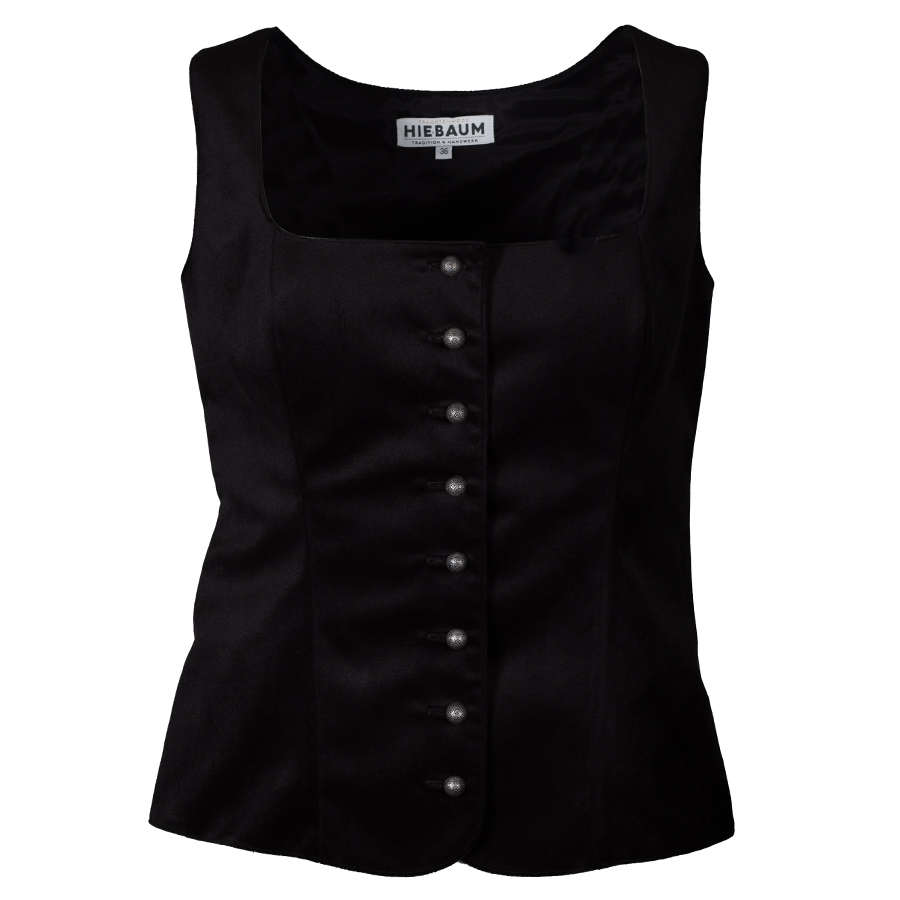 Hiebaum Samtmieder Damen, schwarz, festlich #1