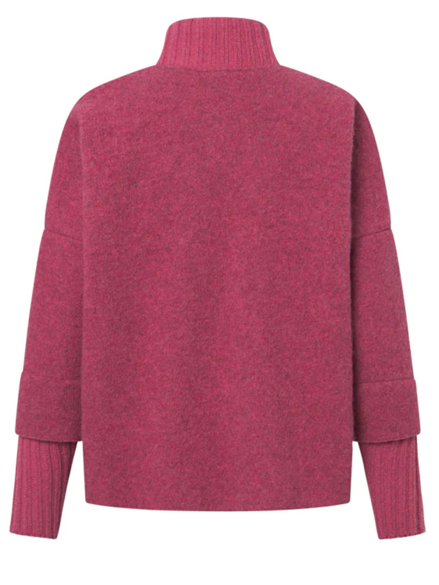 Stapf Walkjacke Ilsa, clematis, oversized #2