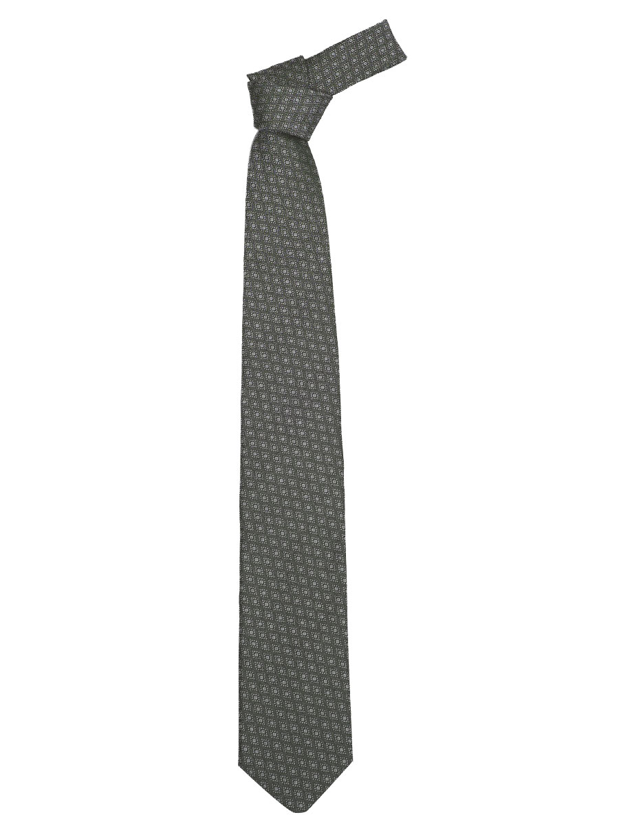 Steiner Luise Krawatte K538, tanne, gepunktet #1