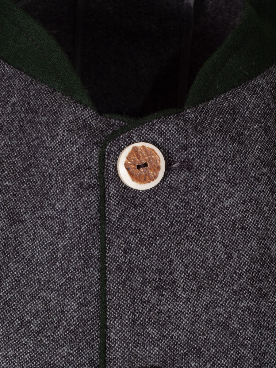 Viererspitz Lodenjoppe Lautersee Tweed, grau, hochwertig #2