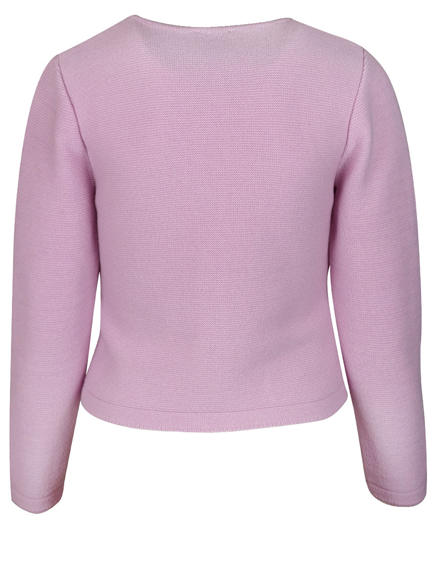 Huber Strickjacke Kana, rosé, kurz #3
