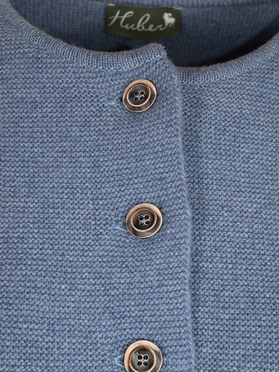 Huber Damen Strickjacke Illi, rauchblau #4