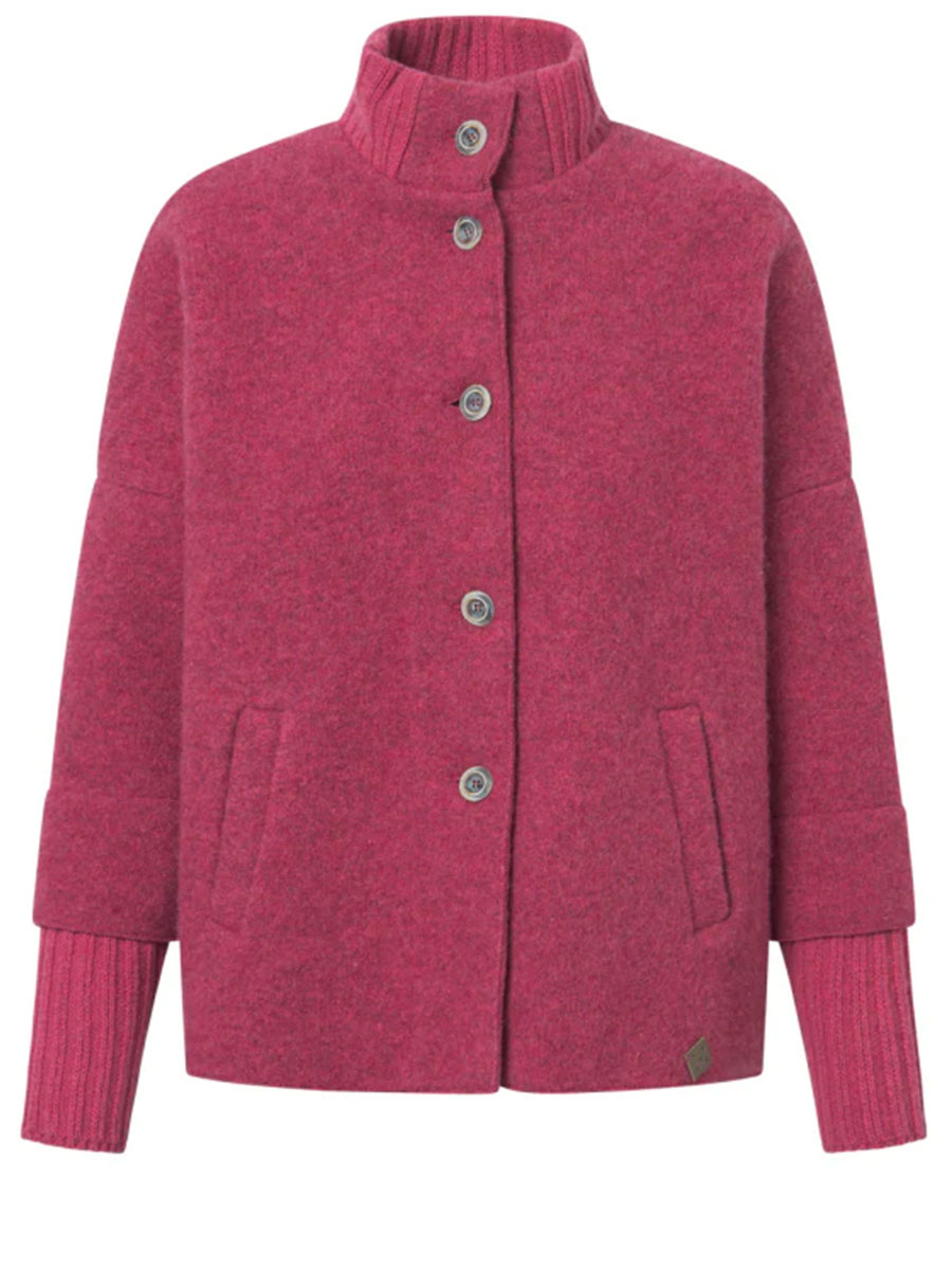 Stapf Walkjacke Ilsa, clematis, oversized #1