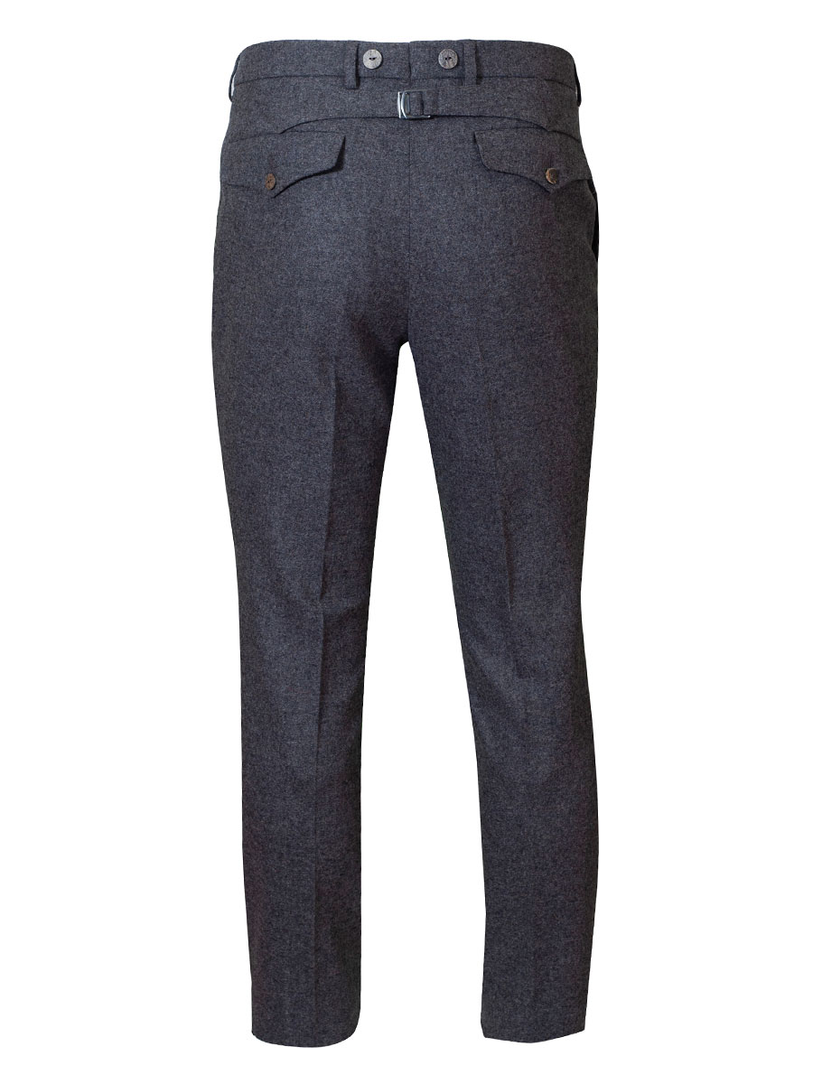hausg'macht Lodenhose Wastl, grau, elegant #4