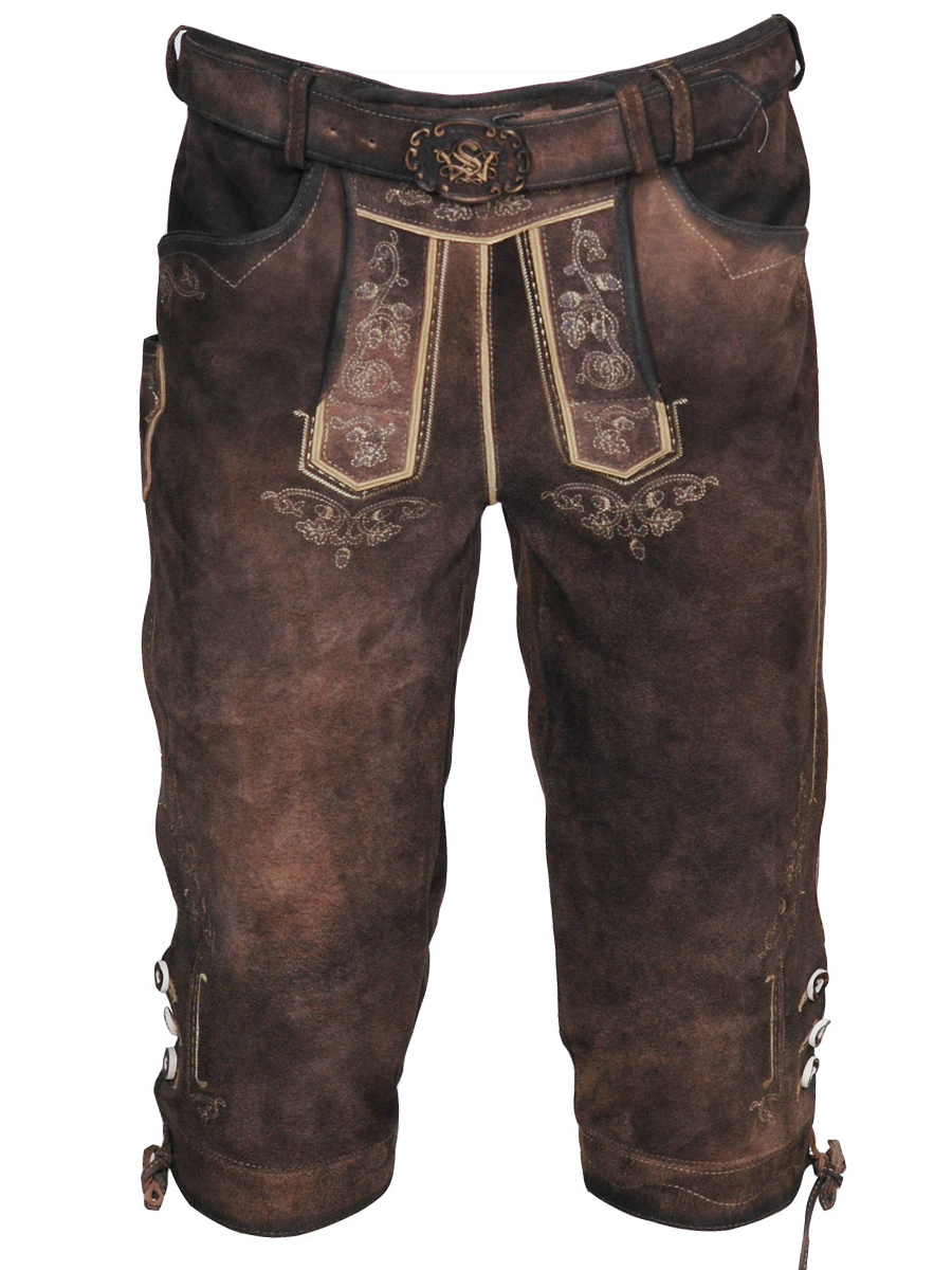 Spieth & Wensky Werner Lederbundhose, Wildbock, antik Leder #1