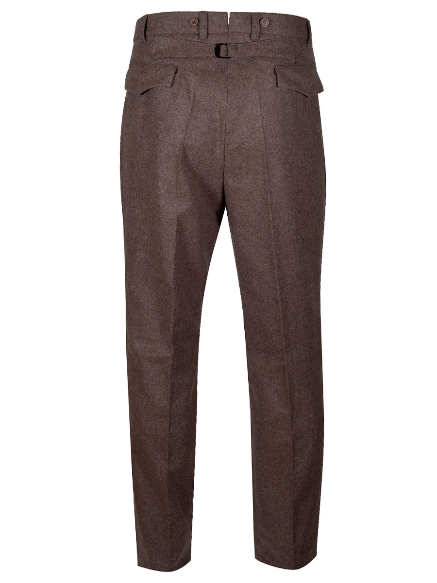 hausg'macht Lodenhose Rust, braun, elegant #4