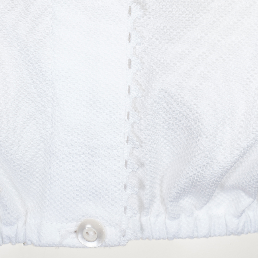 Wenger Dirndlbluse Feli, creme, hochgeschlossen, 3/4-Arm #4