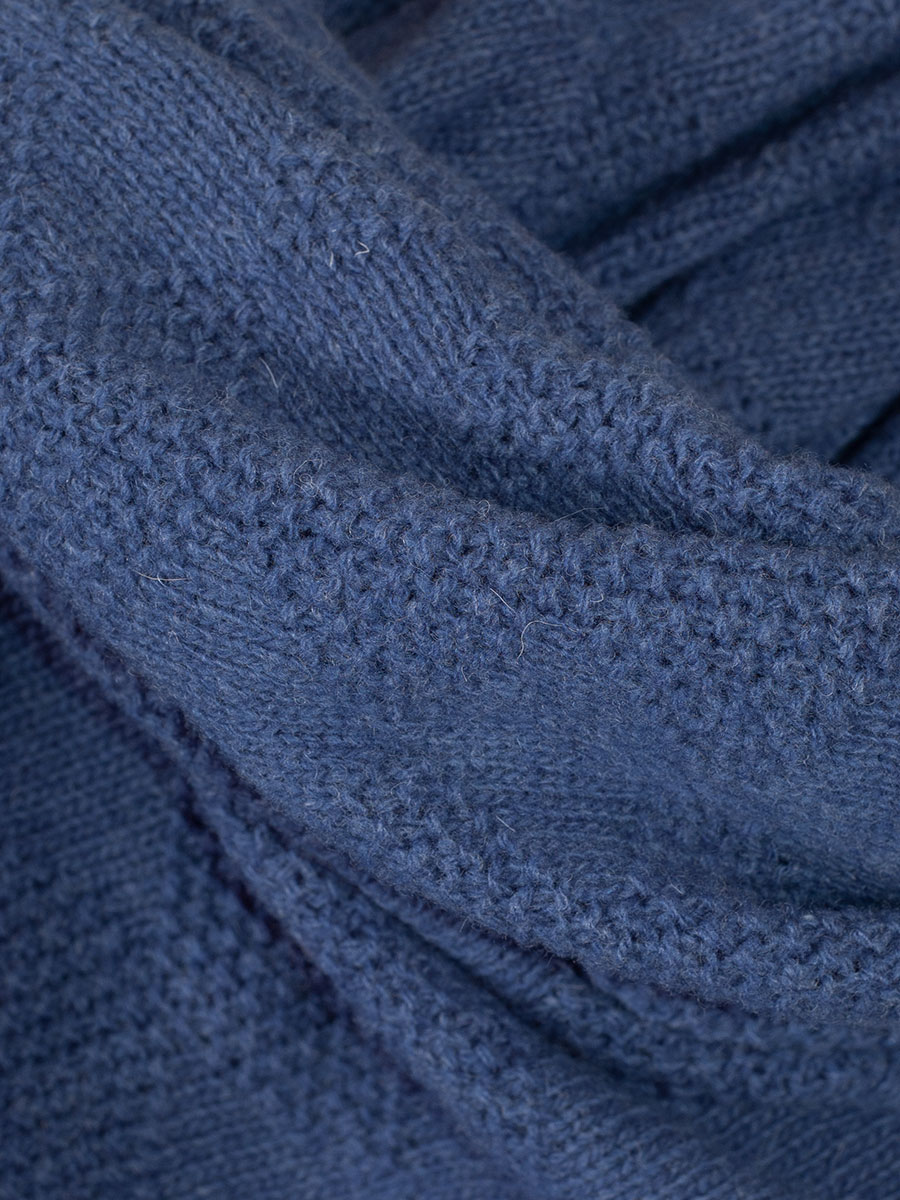 Berwin & Wollf Wolltuch, blau, rechteckig #2