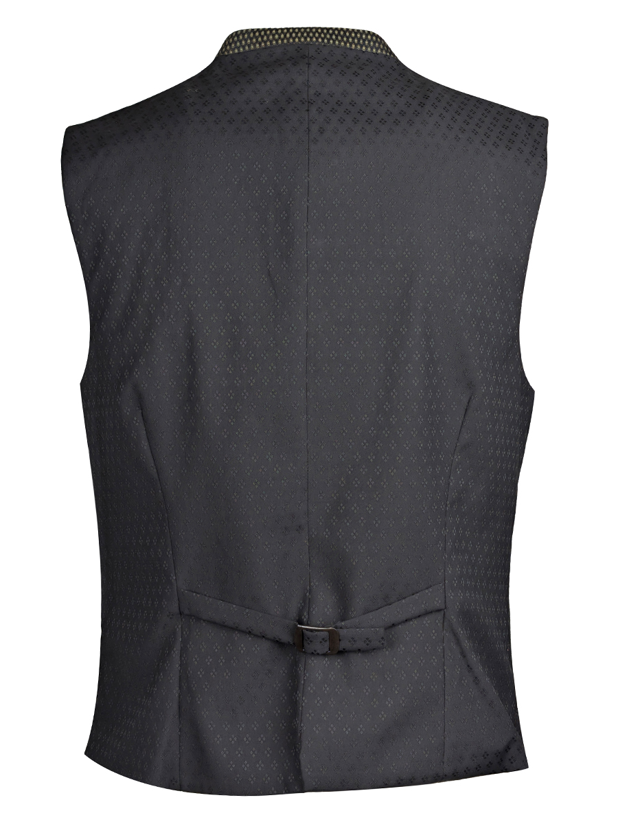 Gottseidank Herrenweste Konstantin, oliv gewebt, Stretch #2