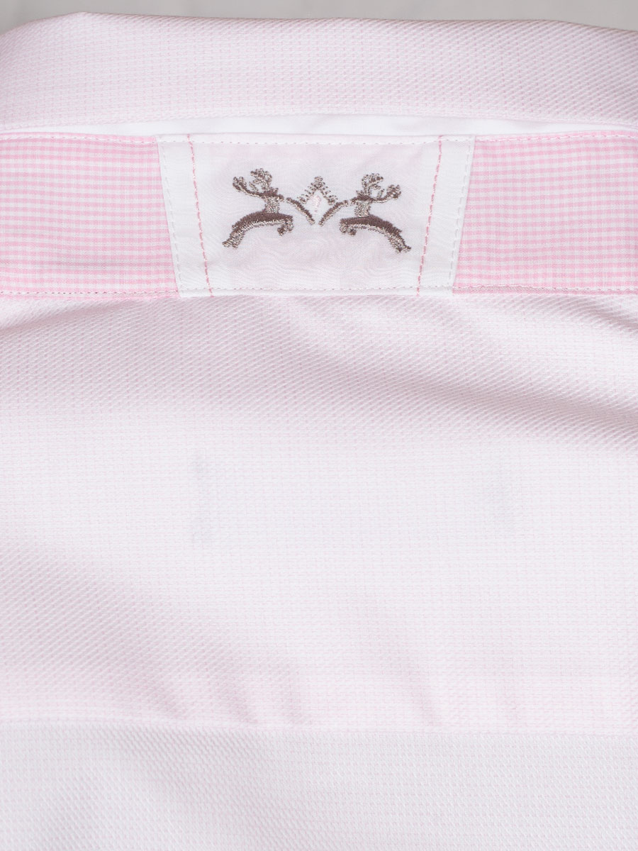 Arido Bluse Langarm, rosa, Hirschhornknöpfe #3