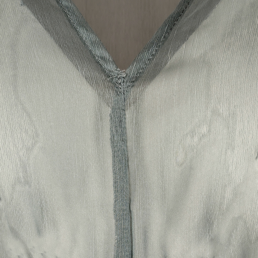 MarJo Dirndlbluse Saldenburg, salbeigrün, transparent #3