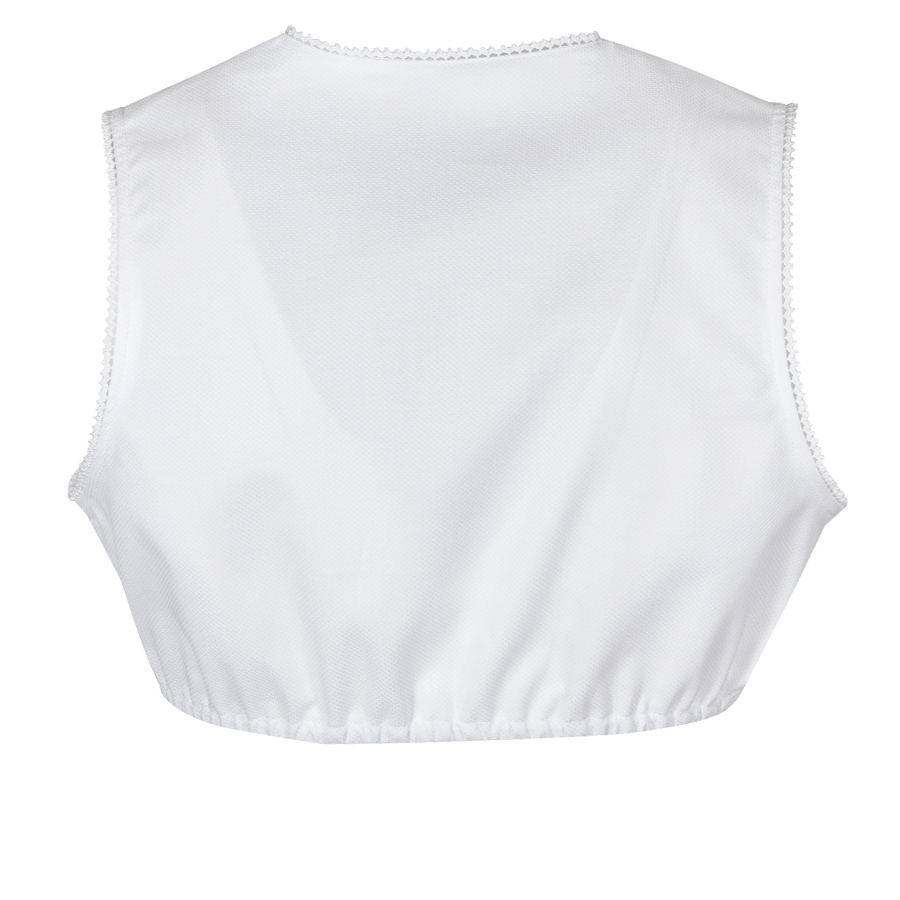 Wenger Dirndlbluse Flora, ohne Arme, V-Ausschnitt #2