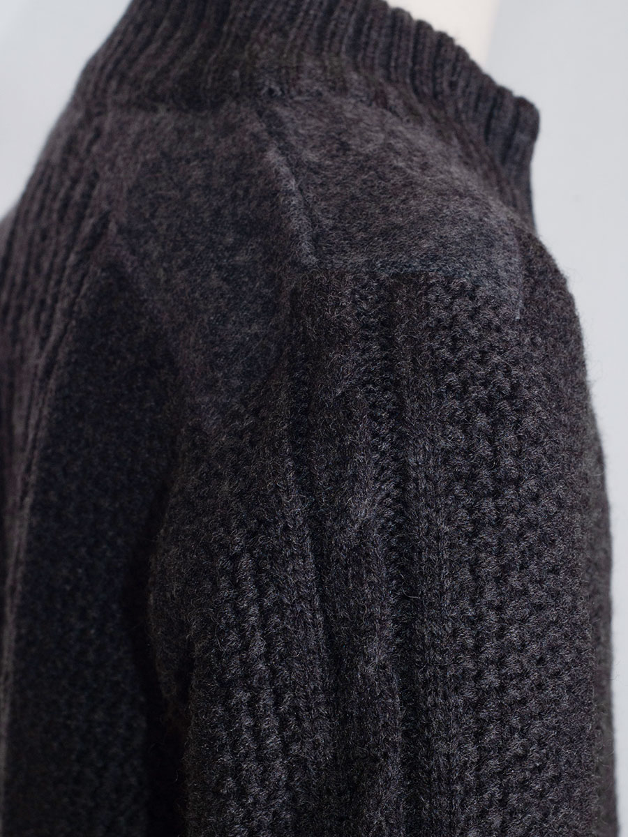 Hammerschmid Dorfen Strickjacke, Jungen, anthrazit, Zopfmuster #5