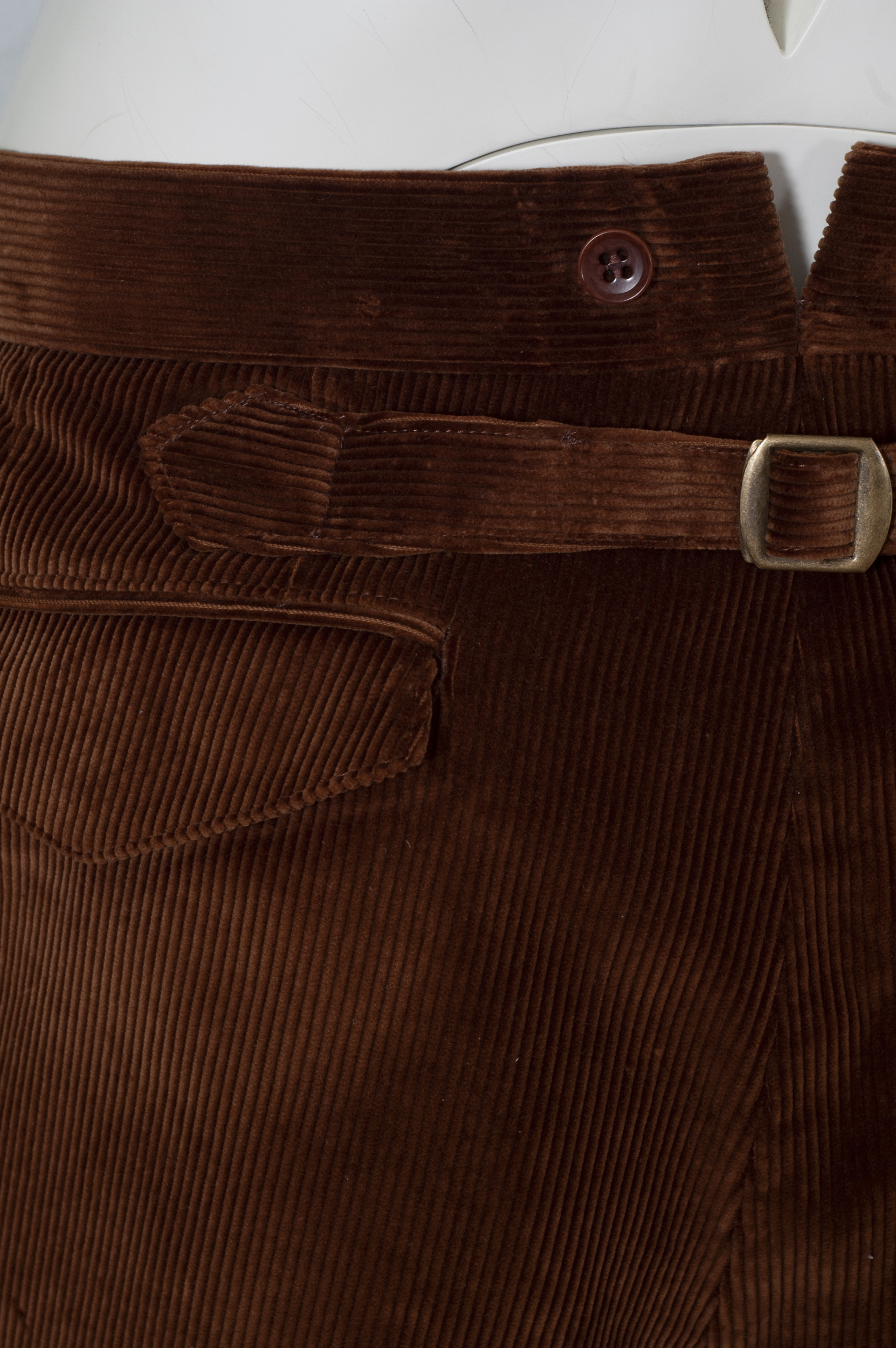 Viererspitz Markus Cordhose, Herren, cognac, hinten Riegel #6