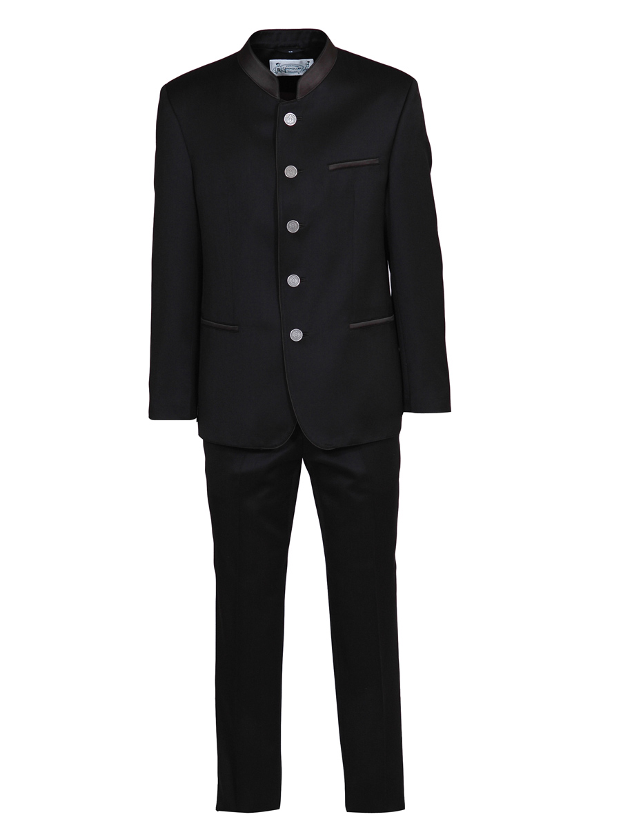 Schloß Orth Anzugshose Perg, schwarz, SLIM #5