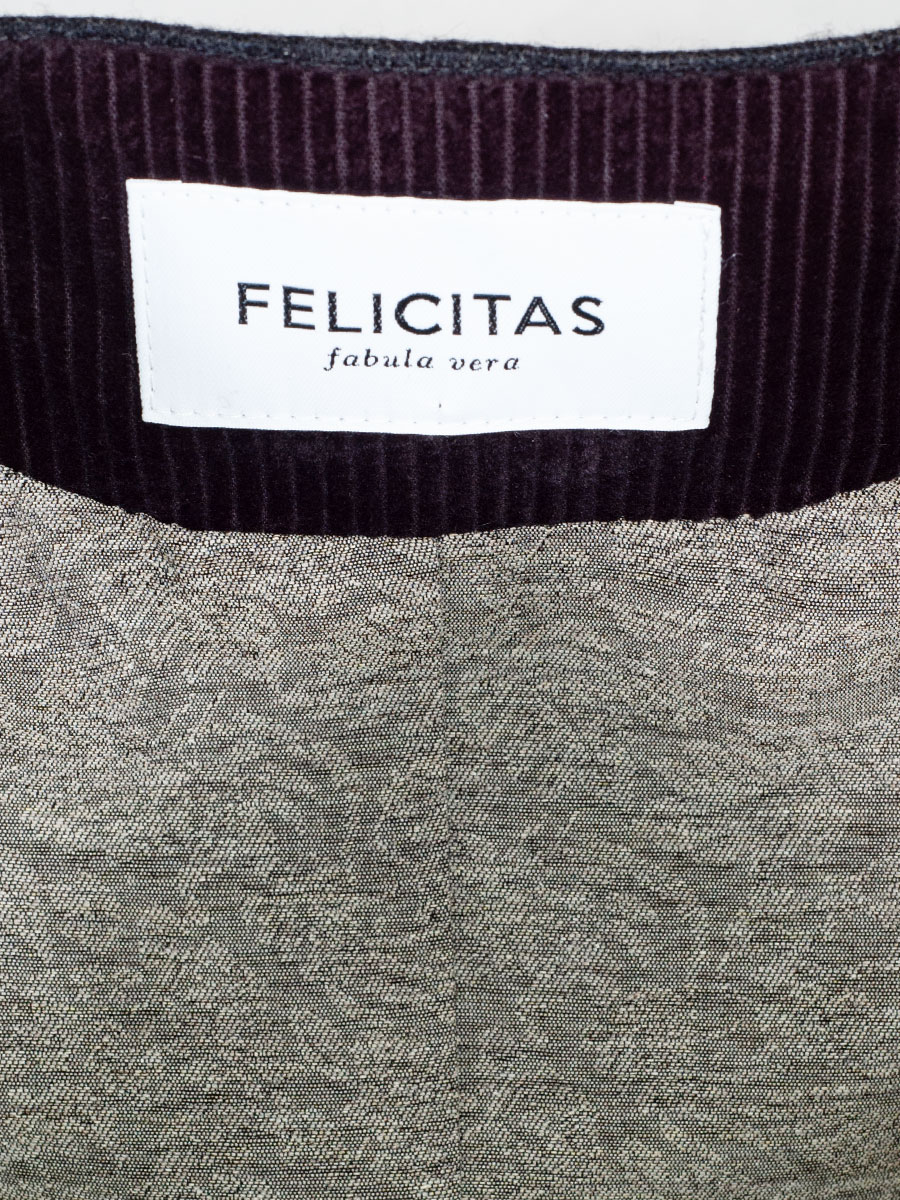 Feli und Hans Damenweste Wencke, anthrazit, leger #4