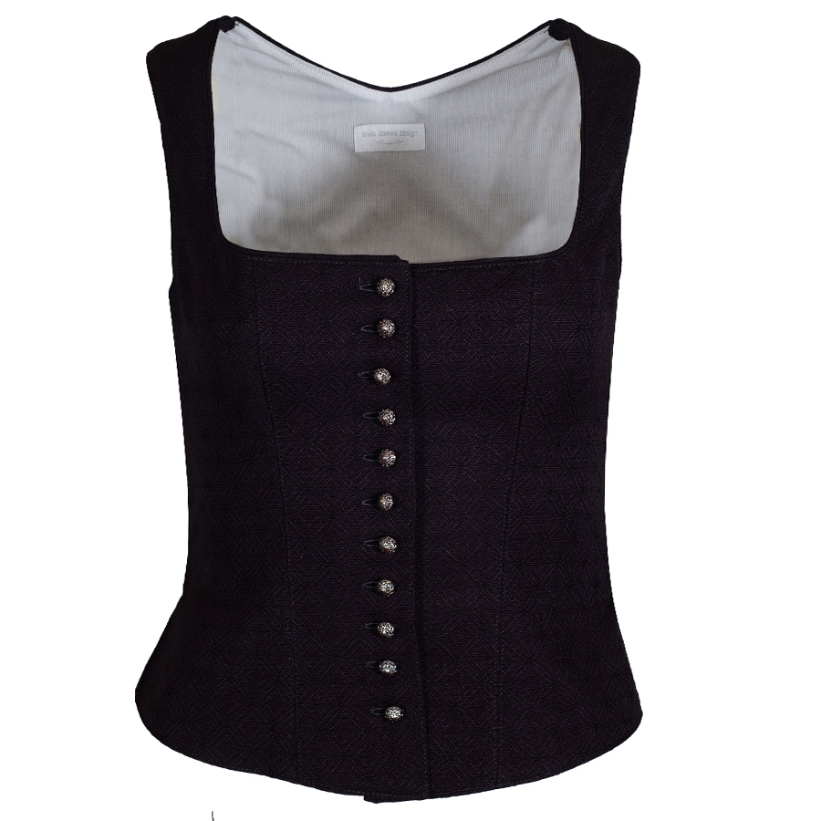 Anno Domini Design Mieder Gina, schwarz, Stretch, Schoßerl #1