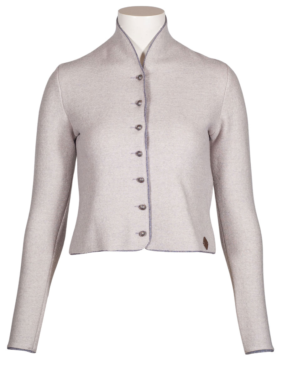 Stapf Walkjacke Bruna, Sommerwalk, ecrue, Kelchkragen #1