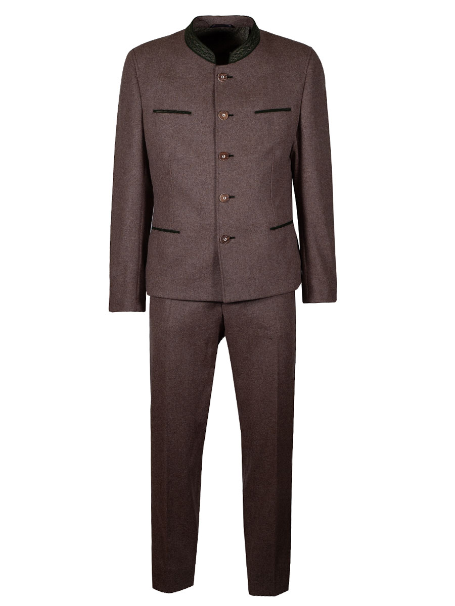 hausg'macht Lodenjoppe Erno, braun, Slim Fit #2